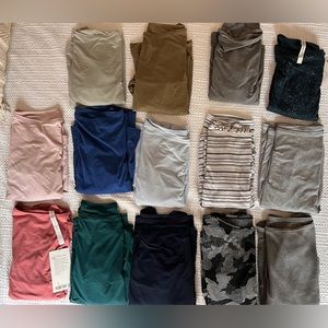 Lululemon back in action long sleeve shirts (17)size 4